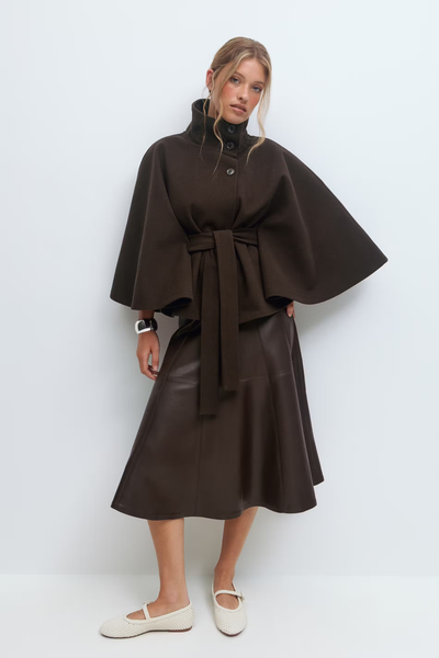 Valentina™ – Elegante cappotto a mantella