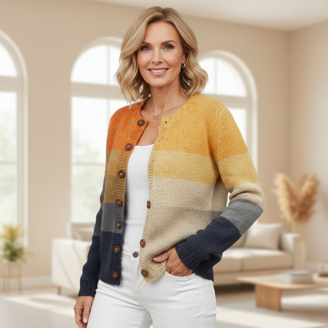 Beatriz™ - Autumn Floral Cardigan