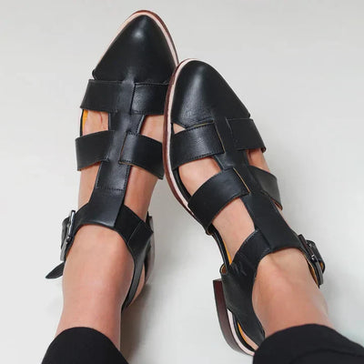 Alicia™ | Woven Flat Sandals