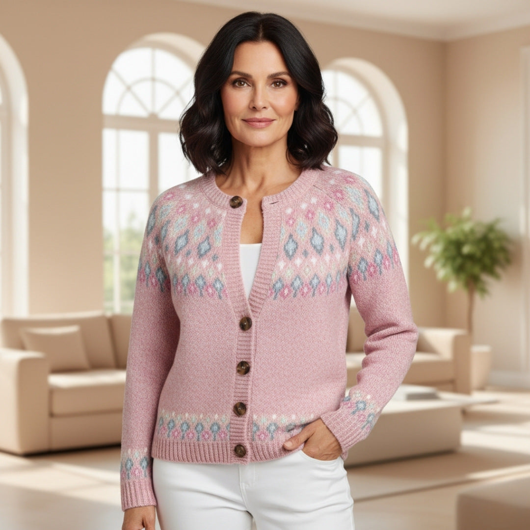 Daniela™ - Autumn Floral Cardigan