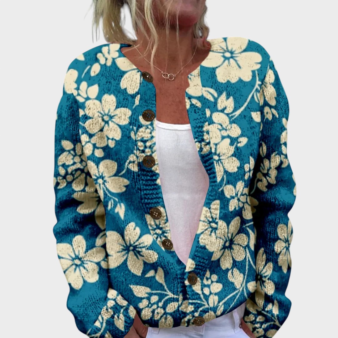 Mariana™ - Autumn Floral Cardigan