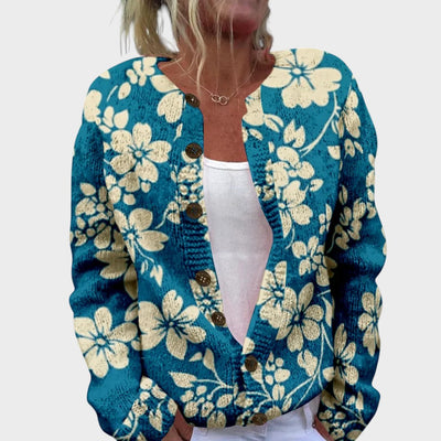 Mariana™ - Autumn Floral Cardigan