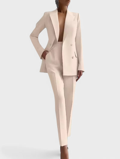 Marisa™ – Blazer and Pleated Pants Set