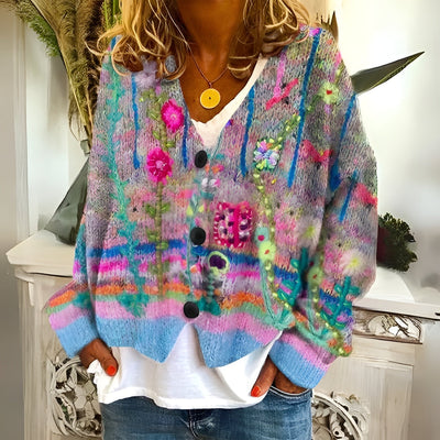 Lola™ | Floral cardigan