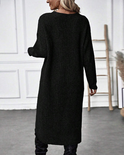 Mavery™ - Long Dress Style Sweater