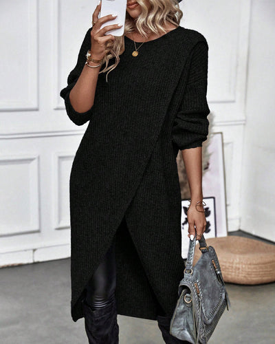 Mavery™ - Long Dress Style Sweater