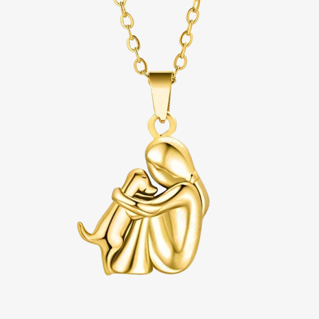 Olivia™ - Dog-Shaped Pendant Necklace