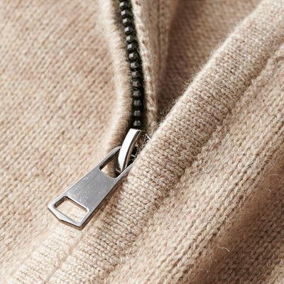 ALESSANDRO | MAGLIONE CON ZIP PREMIUM