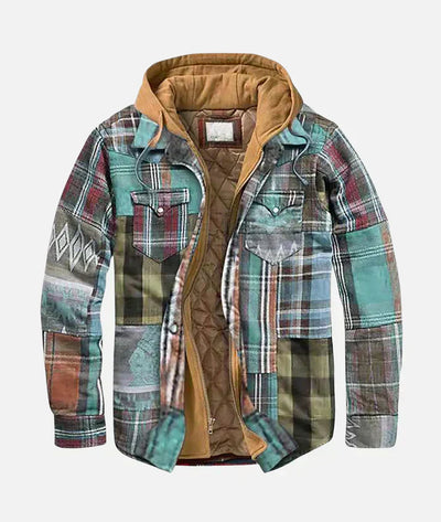 Alain™ – Veste patchwork à carreaux