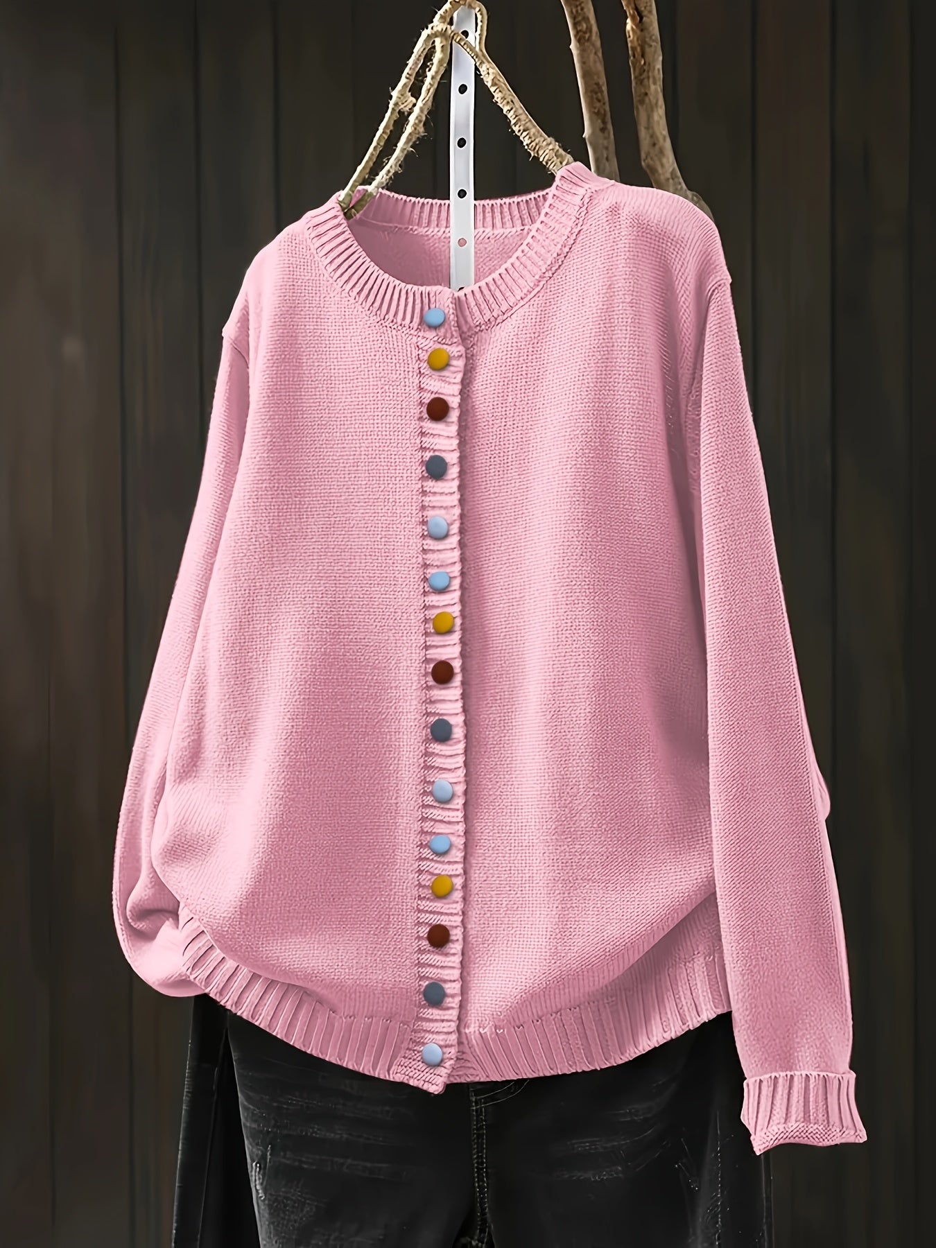 Abigail™ – Cozy Button Knit Cardigan