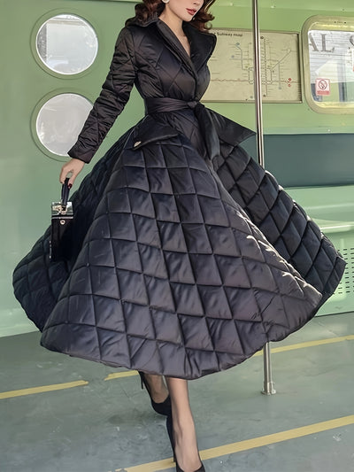 Valentina™ – Cappotto Trapuntato Lungo