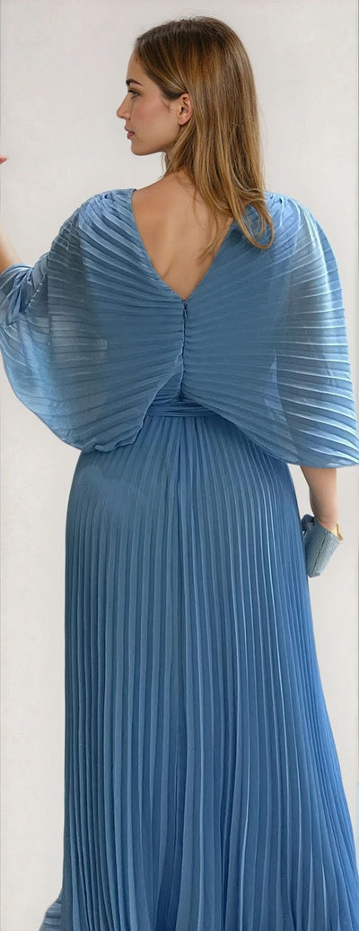 Olga™ - Classic Pleated Dress