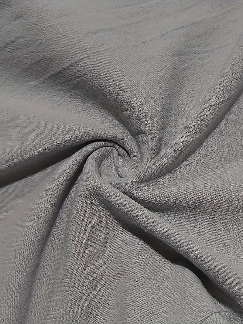 NICHOLS | PANTALONI LARGHI IN LINO CON COULISSE