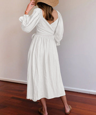 Mariah™ - Bow Dress with Long Sleeves