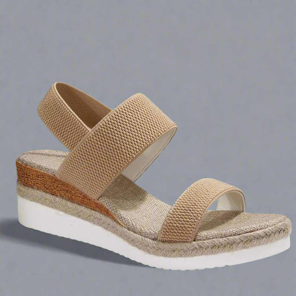 Alessia™ | Black Platform Sandals