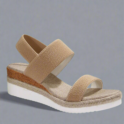 Alessia™ | Black Platform Sandals