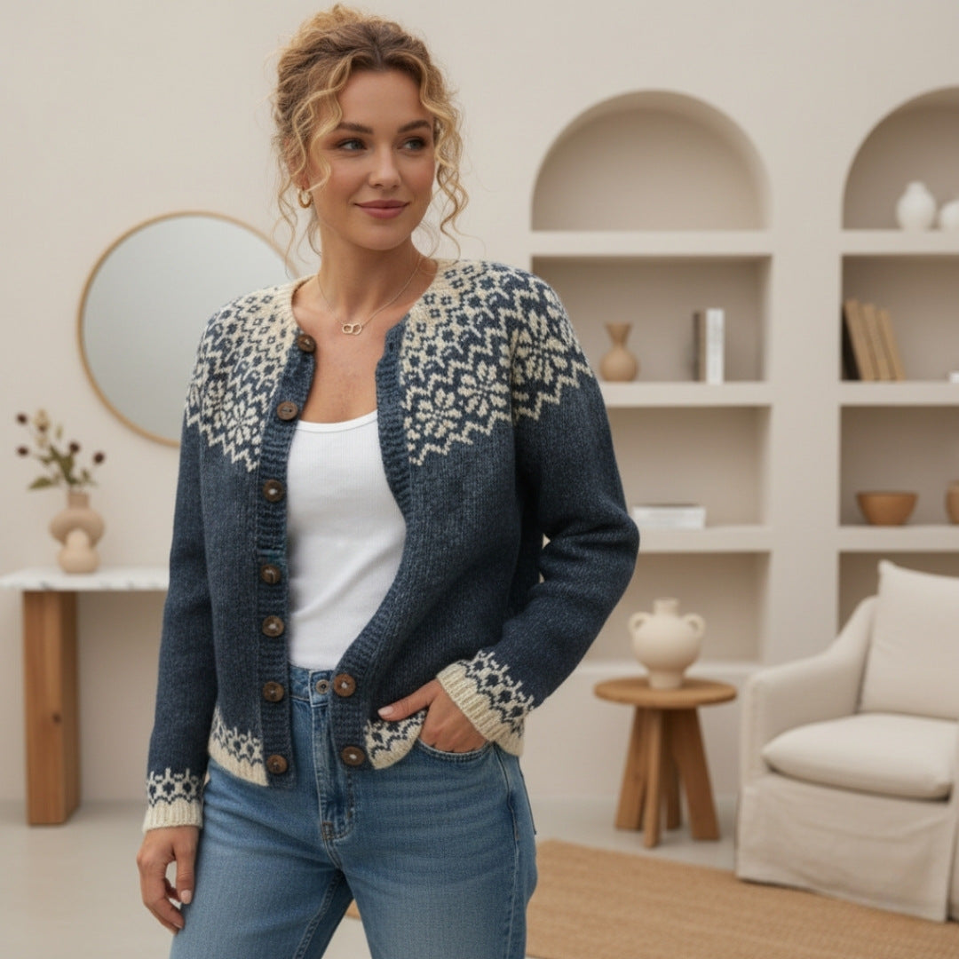 Matilde™ - Autumn Floral Cardigan