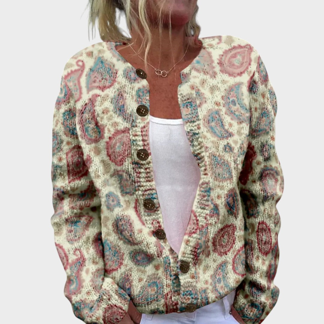 Lara™ - Autumn Floral Cardigan