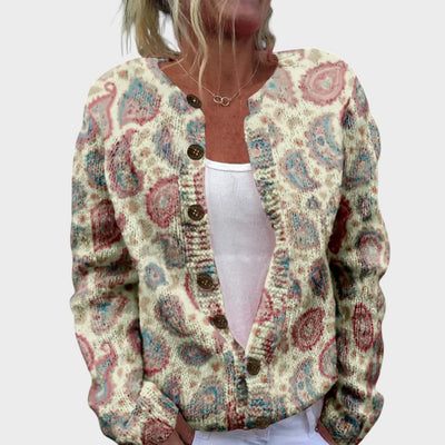 Lara™ - Autumn Floral Cardigan