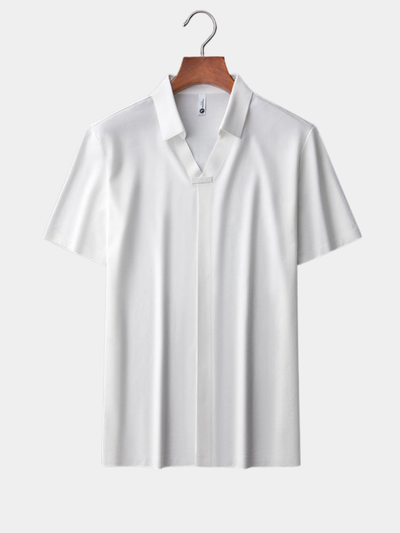 POLO IN COTONE E SETA CORNELIO