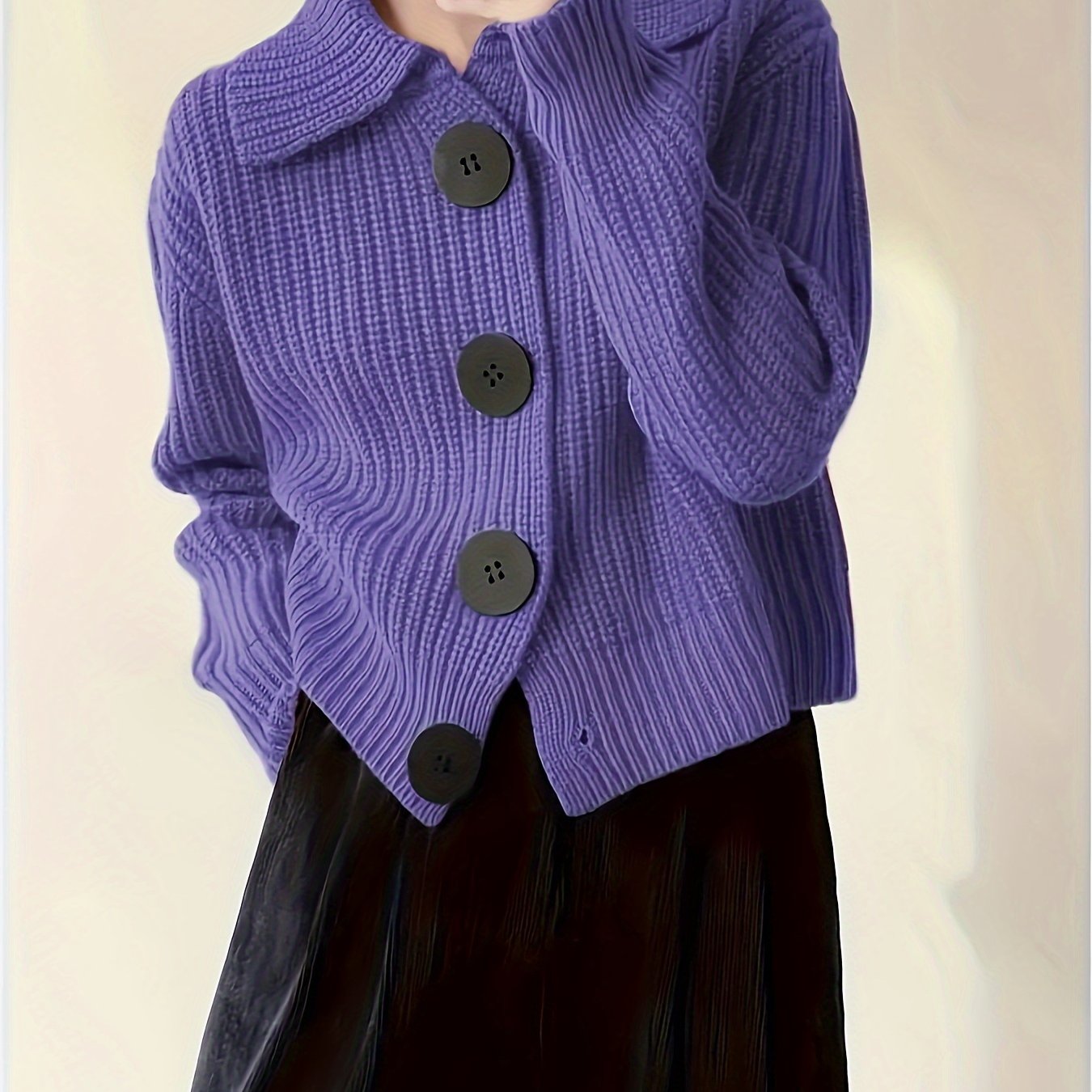 Madeline™ – Ribbed Knit Cardigan