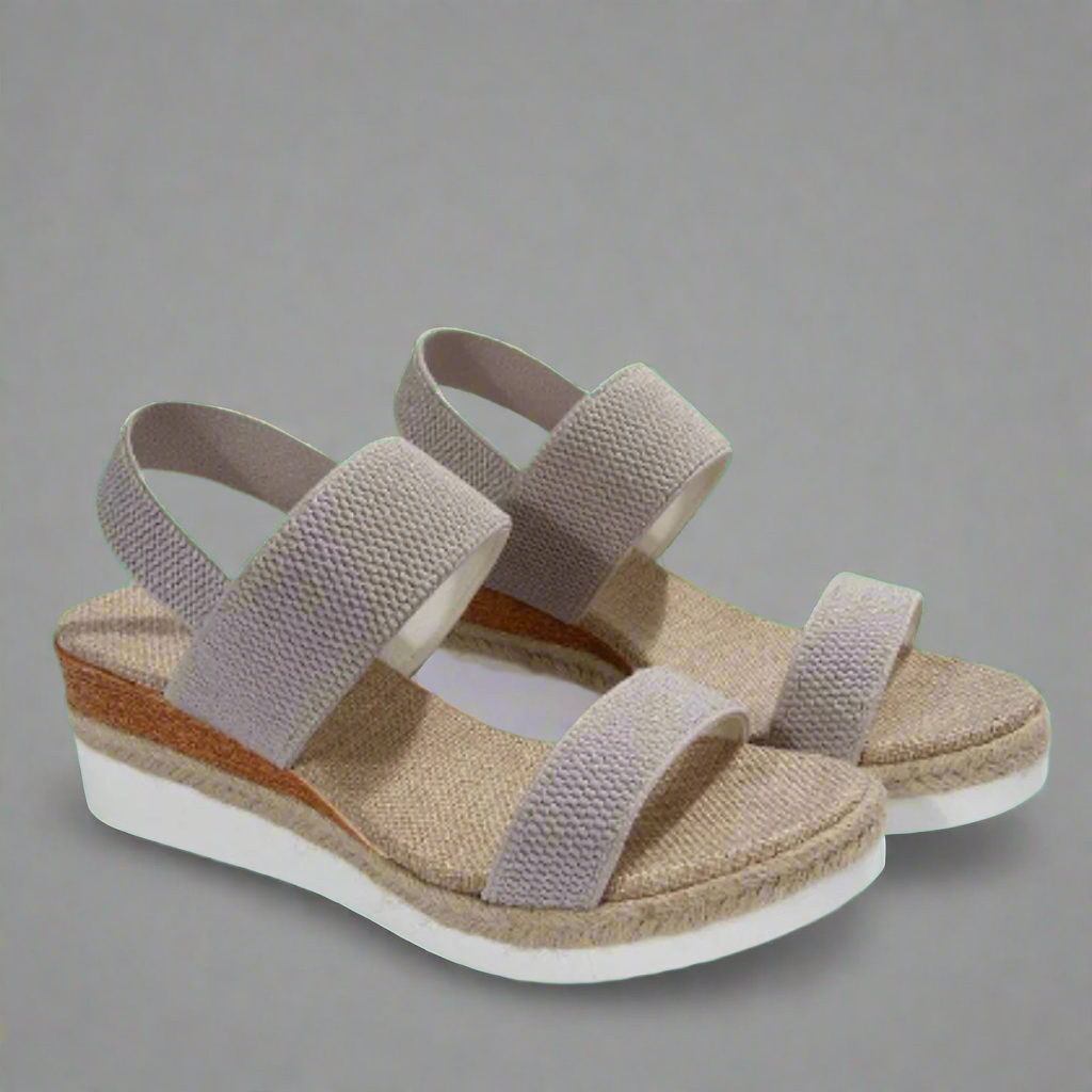 Alessia™ | Black Platform Sandals