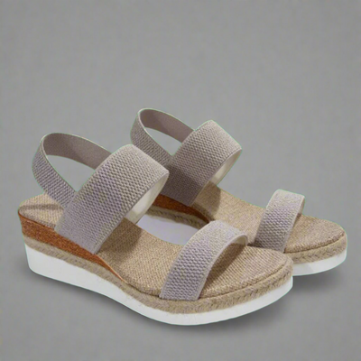 Alessia™ | Black Platform Sandals
