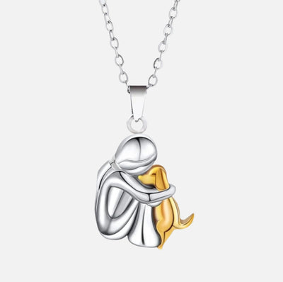 Olivia™ - Dog-Shaped Pendant Necklace