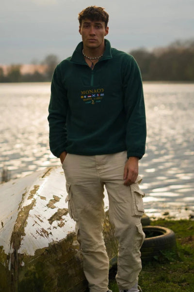 PULLOVER MONACO CON ZIP