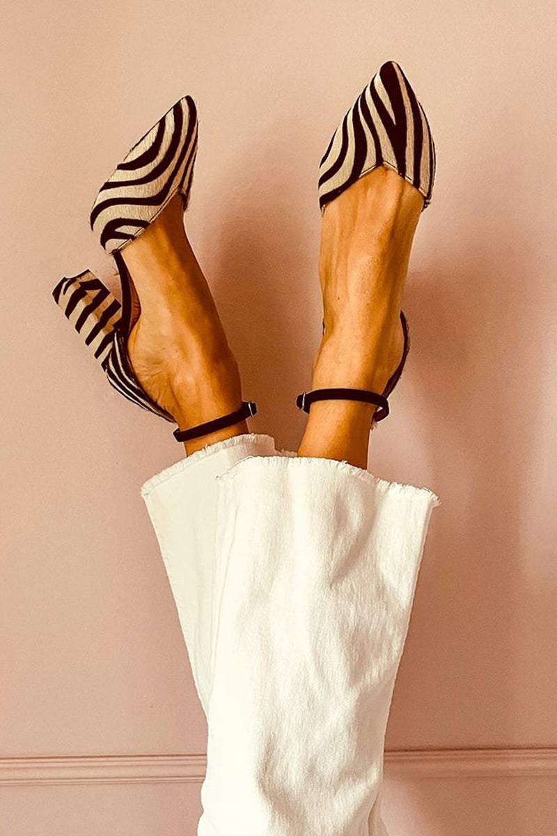 Zebrina™ – Sandali con Stampa Zebra