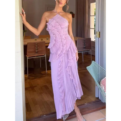 Marissa™ | Elegant Ruffled Dress
