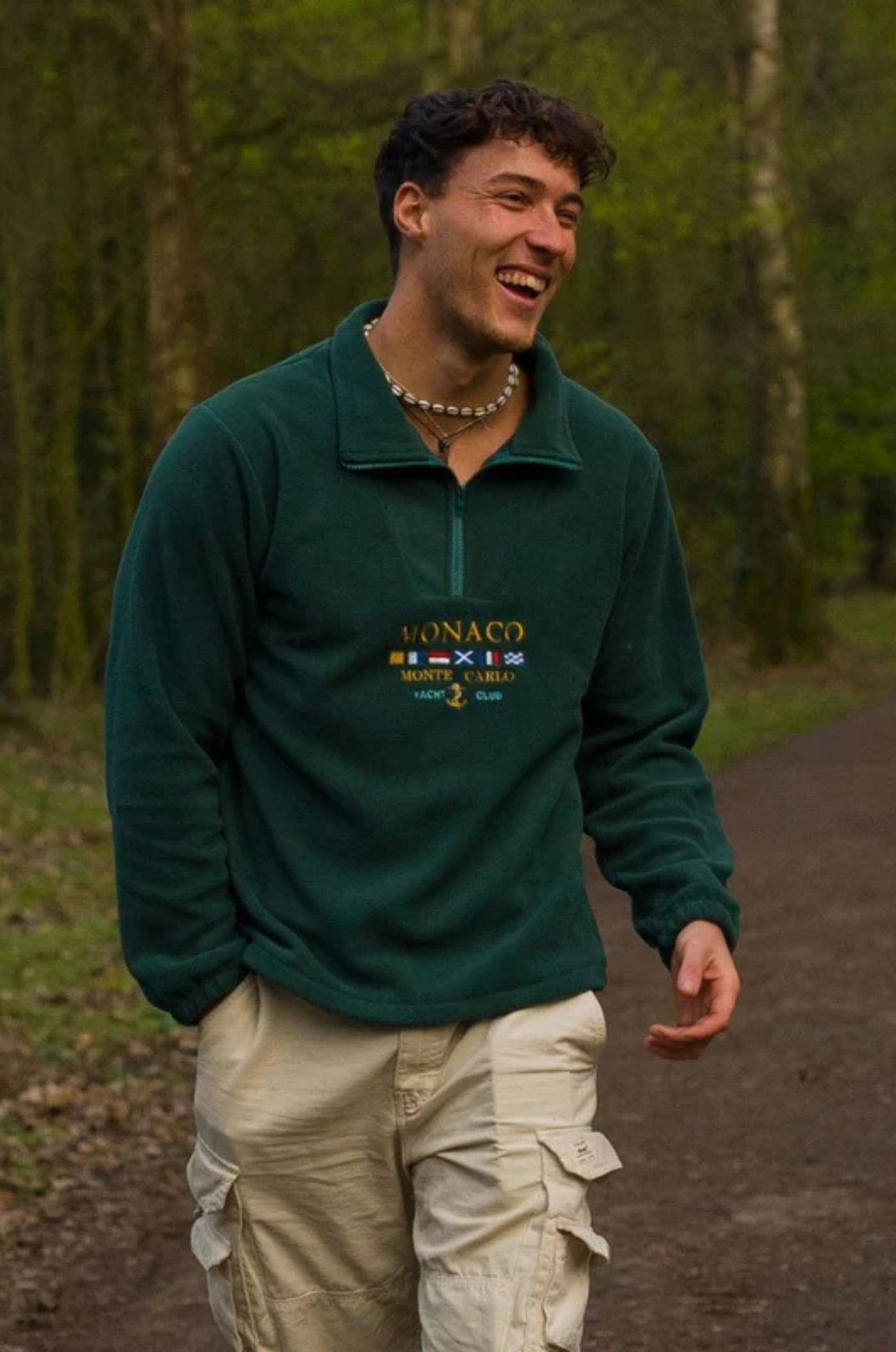 PULLOVER MONACO CON ZIP