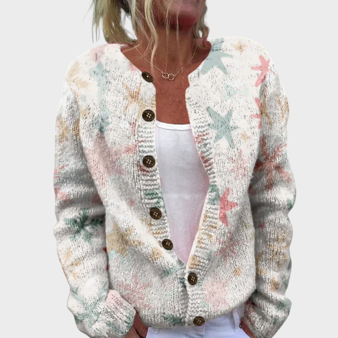 Leonor™ - Autumn Floral Cardigan