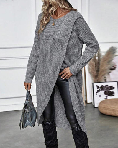Mavery™ - Long Dress Style Sweater