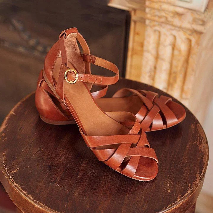 Alma™ | Strappy Flat Sandals