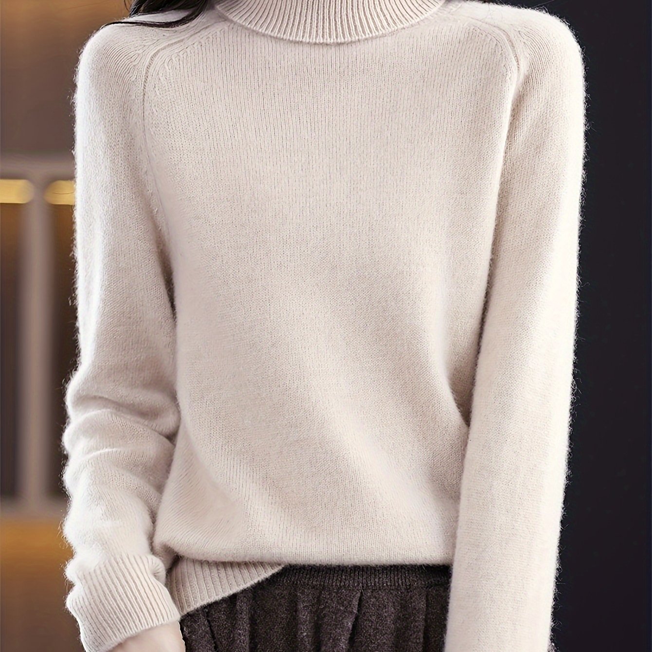 Lauren™ – Soft Turtleneck Sweater