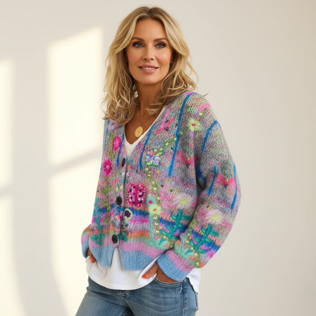 Lola™ | Floral cardigan