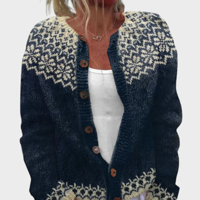 Matilde™ - Autumn Floral Cardigan