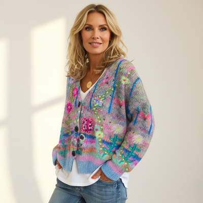 Lola™ | Floral cardigan