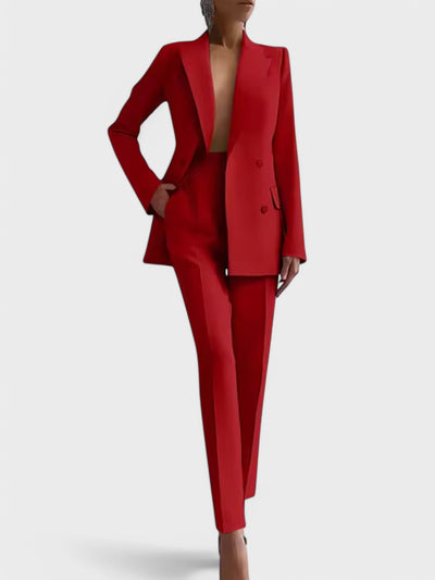 Marisa™ – Blazer and Pleated Pants Set