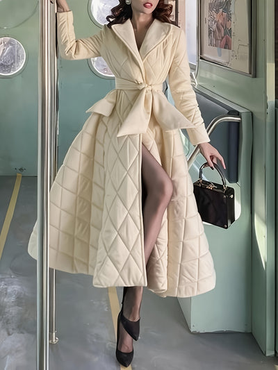 Valentina™ – Cappotto Trapuntato Lungo