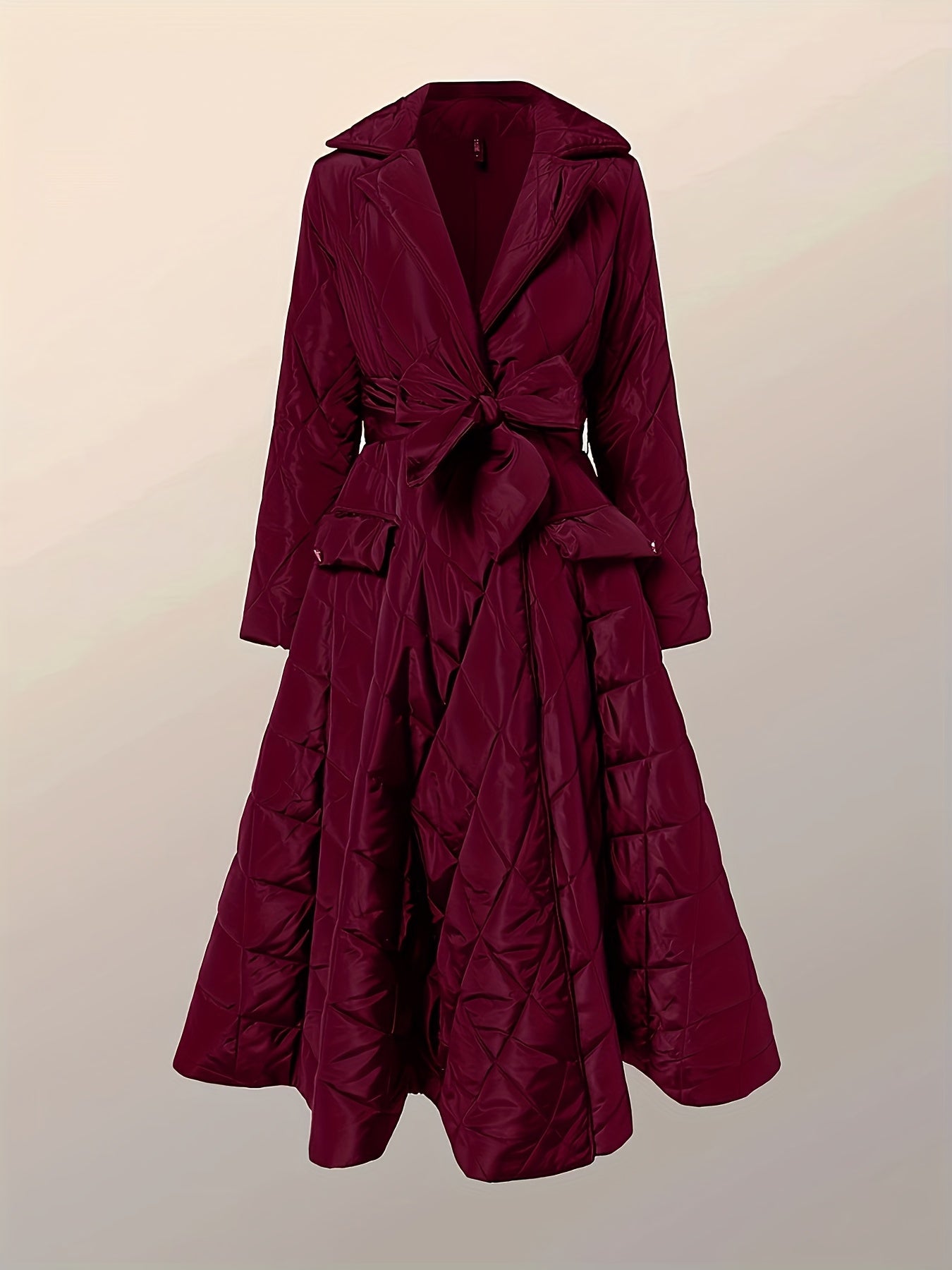 Valentina™ – Cappotto Trapuntato Lungo