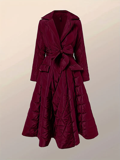 Valentina™ – Cappotto Trapuntato Lungo