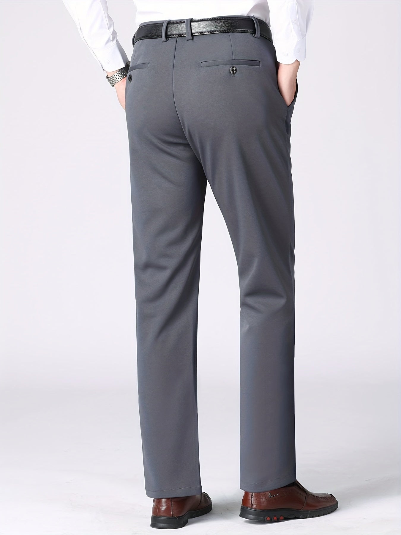 GIORGIO | PANTALONE ESTIVO LARGO DI LUSSO CON BOTTONI