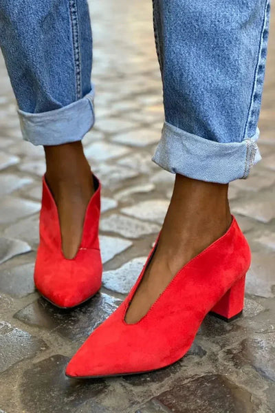 Francesca™ | Elegant Block Heel Pumps