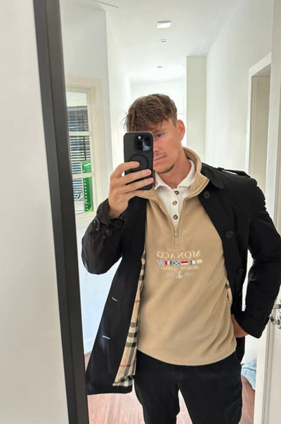 PULLOVER MONACO CON ZIP