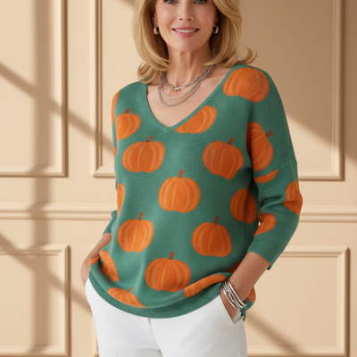 LUCIE ™| V-neck sweater