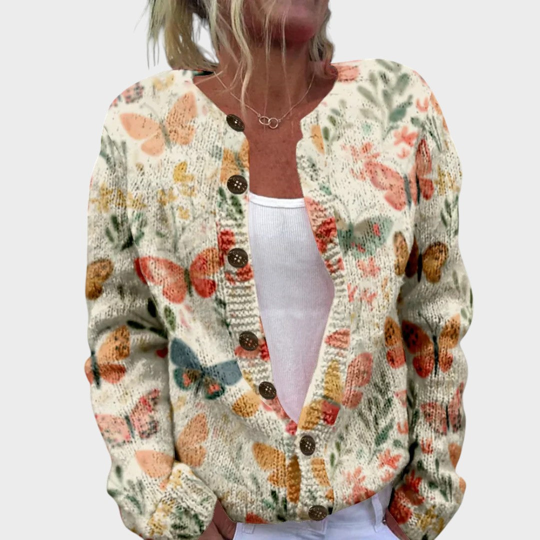 Carolina™ - Autumn Floral Cardigan