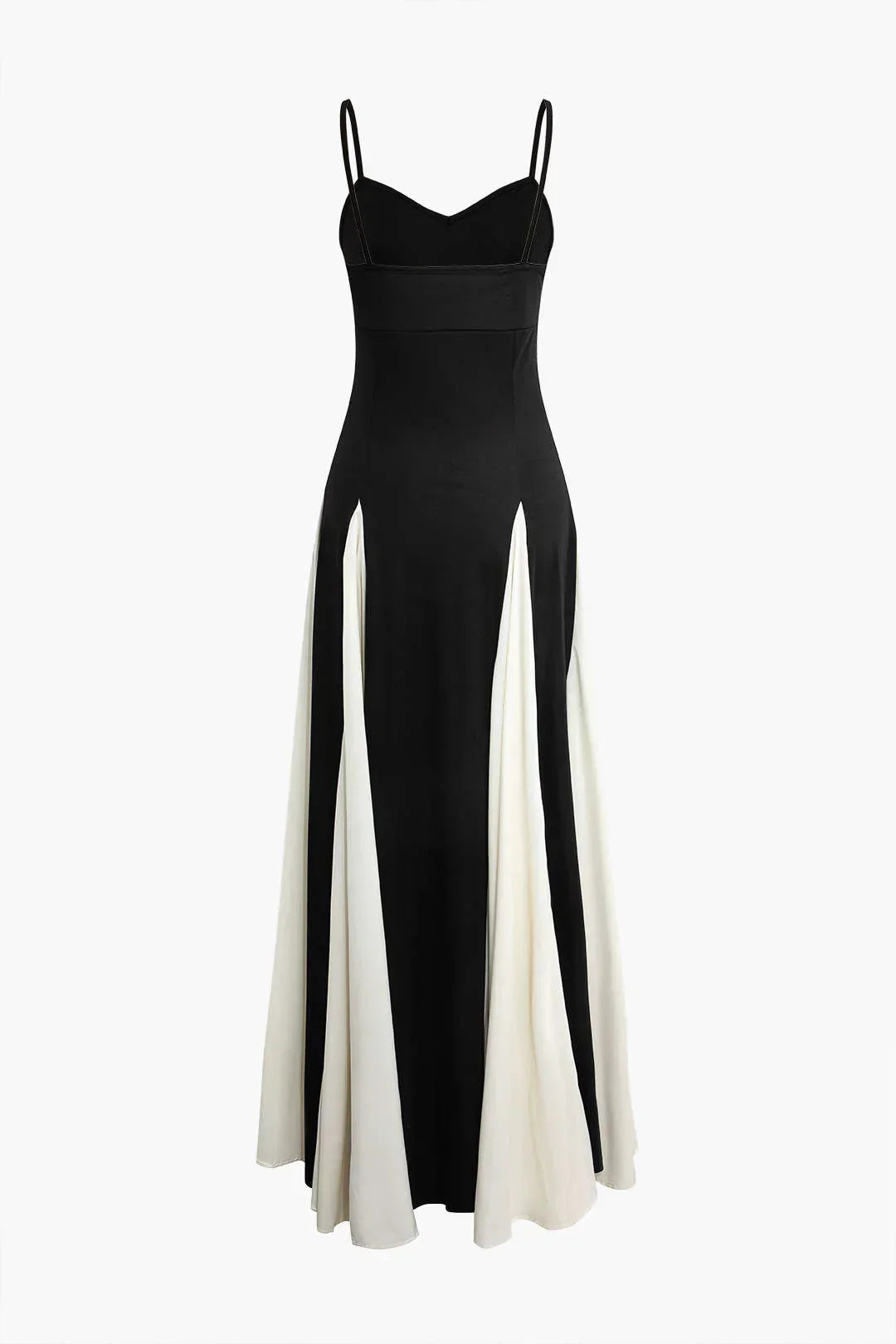 Sunny™ - Long Black and White Dress