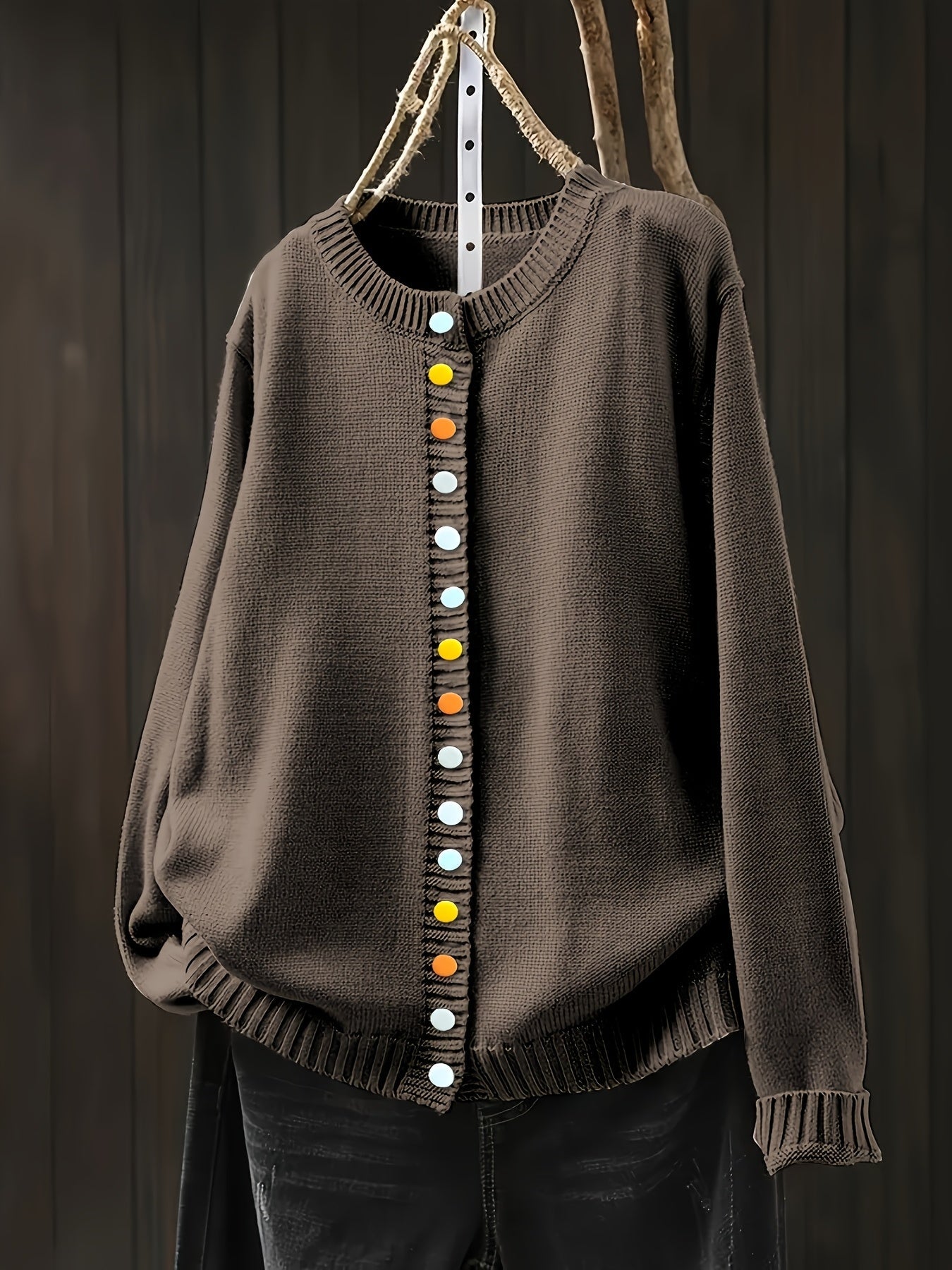 Abigail™ – Cozy Button Knit Cardigan